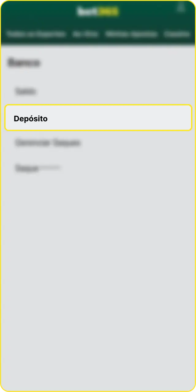 Deposita fondos para estar listo sobre cómo apostar en baloncesto en Bet365.