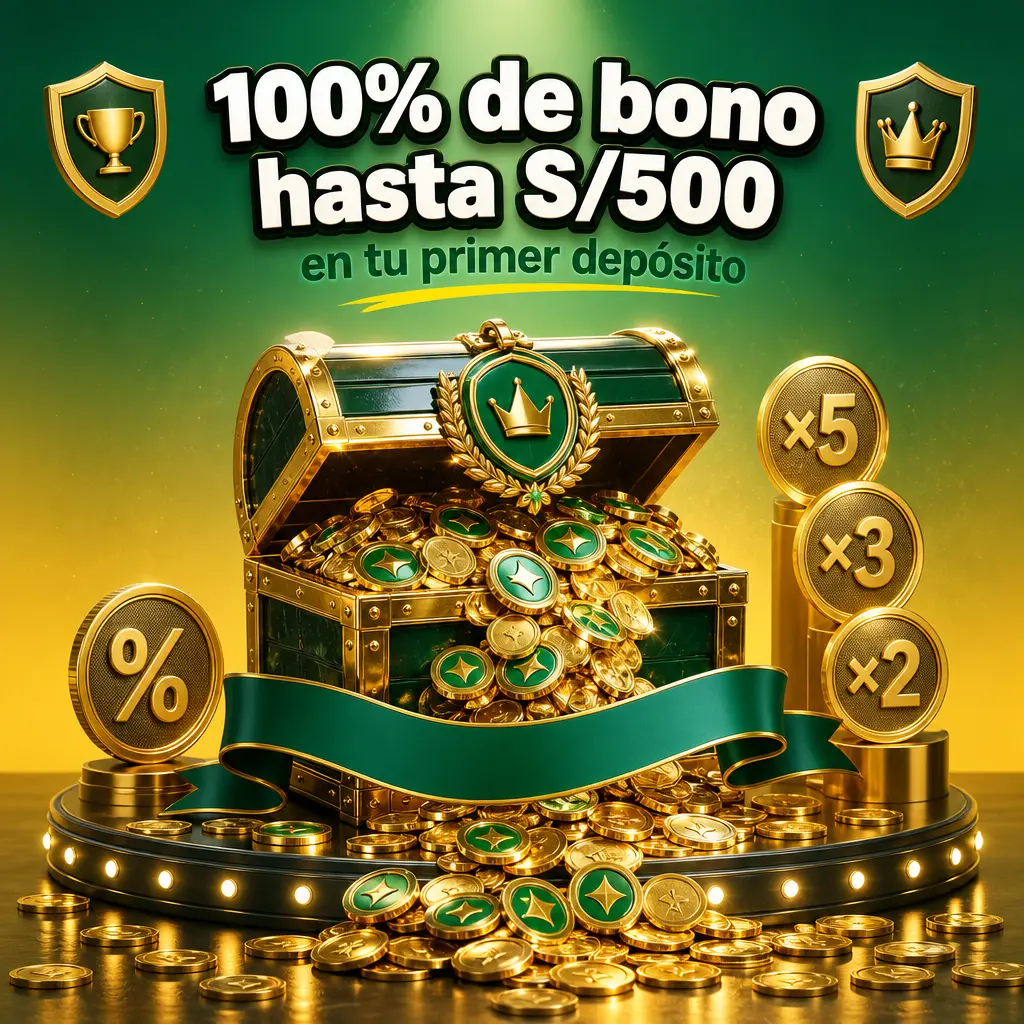 Bono 100% hasta S/500 en primer depósito Bet365 desde S/40, más 500 giros gratis para tragamonedas del casino.