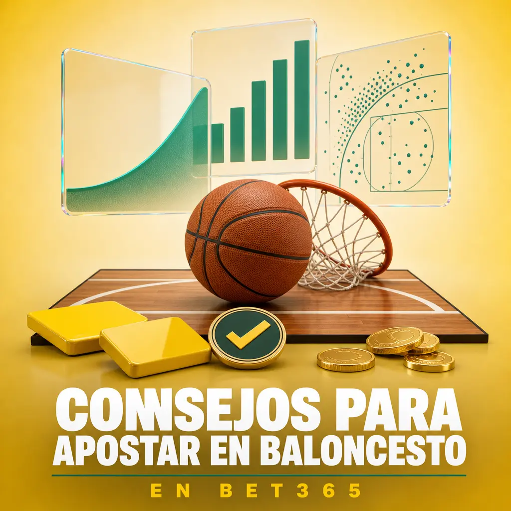 Consejos para apostar en baloncesto en Bet365: revisa estadísticas, lesiones y ventaja de local antes de confirmar tu apuesta.