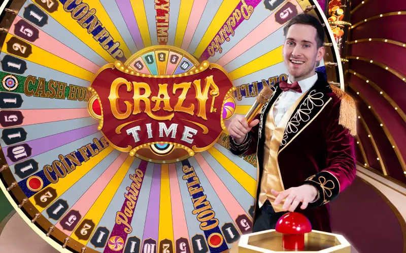 Entra al electrizante show Crazy Time y multiplica tus victorias en Bet365.