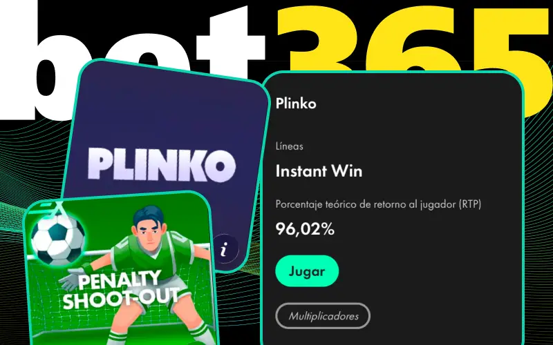 Prueba tu suerte con partidas rápidas en los juegos instantáneos de la Bet365 App.